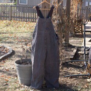 Vintage Walls Blizzard Pruf Men's XXL Grey Bib Coveralls Workwear Outdoor Wear